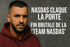 Nasdas claque la porte fin brutale de la Team Nasdas