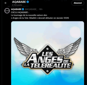 Un retour explosif des Anges de la téléréalité sur TFX au printemps 2026 ?