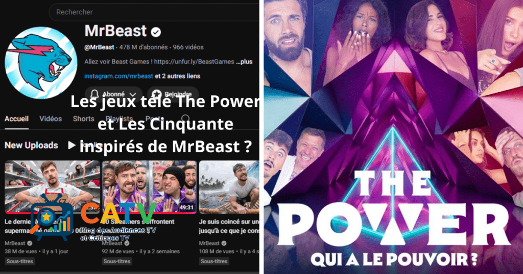 Les jeux télé The Power et Les Cinquante inspirés de MrBeast ? La question qui enflamme les téléspectateurs