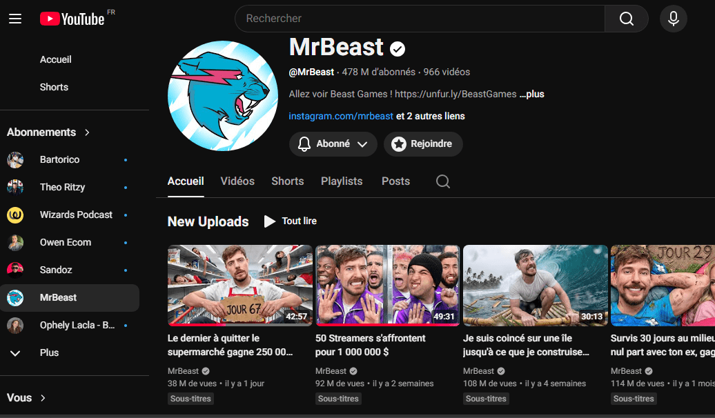 MrBeast 2 : pourquoi sa chaîne secondaire devient aussi addictive que la principale